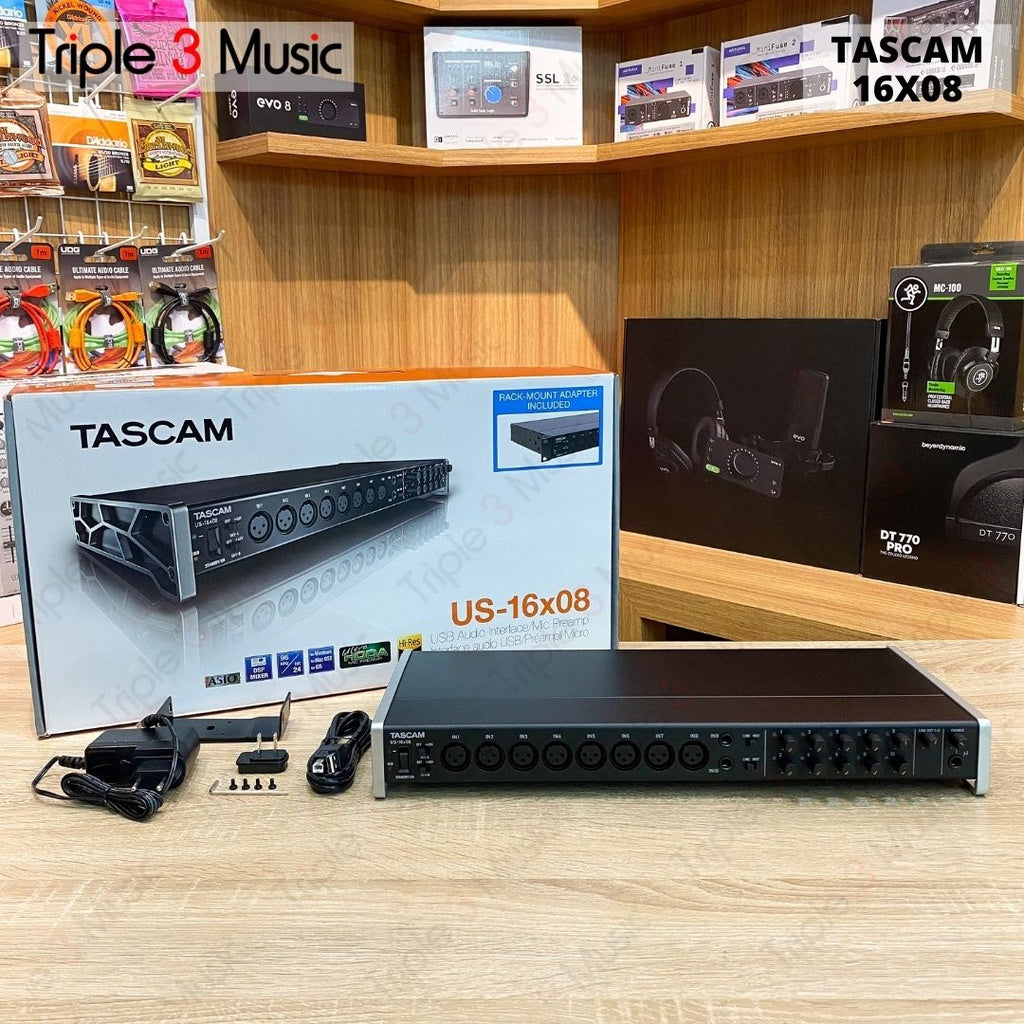 TASCAM US 16x08 US16x08 Soundcard recording 16 Input 8 Output