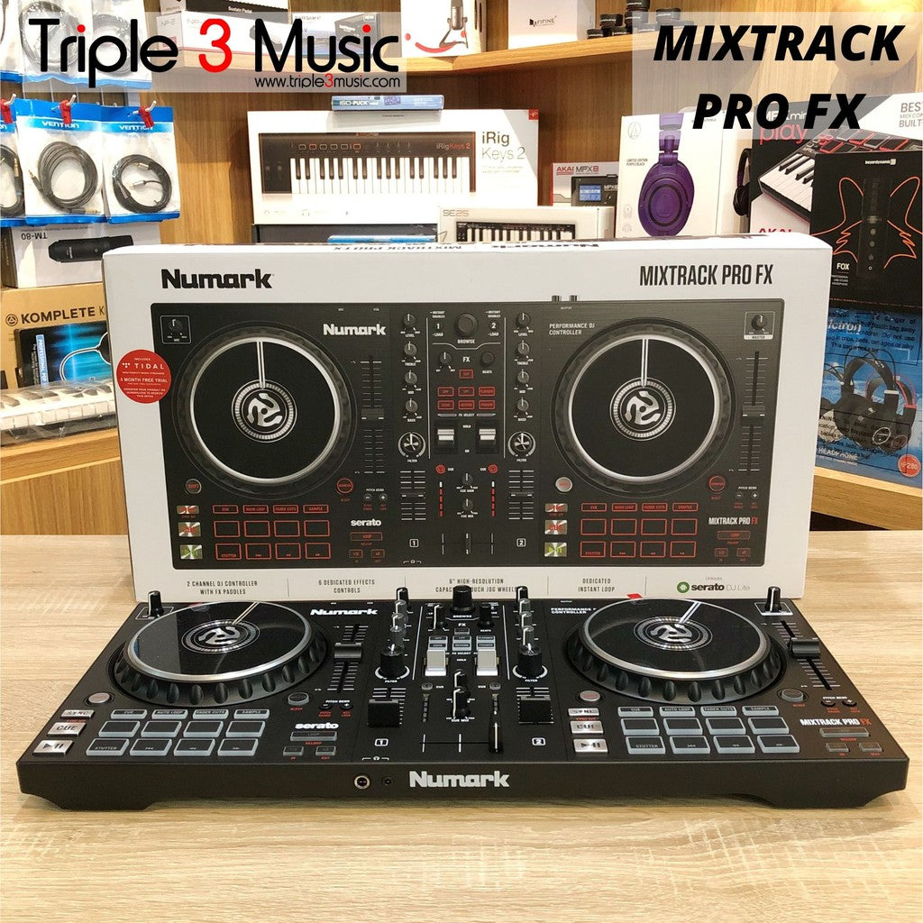Numark Mixtrack Pro FX DJ Controller Alat DJ penerus MIXTRACK PRO 3