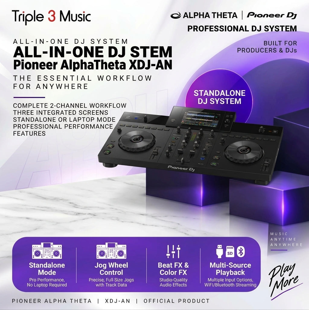 PIONEER ALPHATHETA XDJ AN All In one mixer controll Dj sistem Penerus XDJ RR