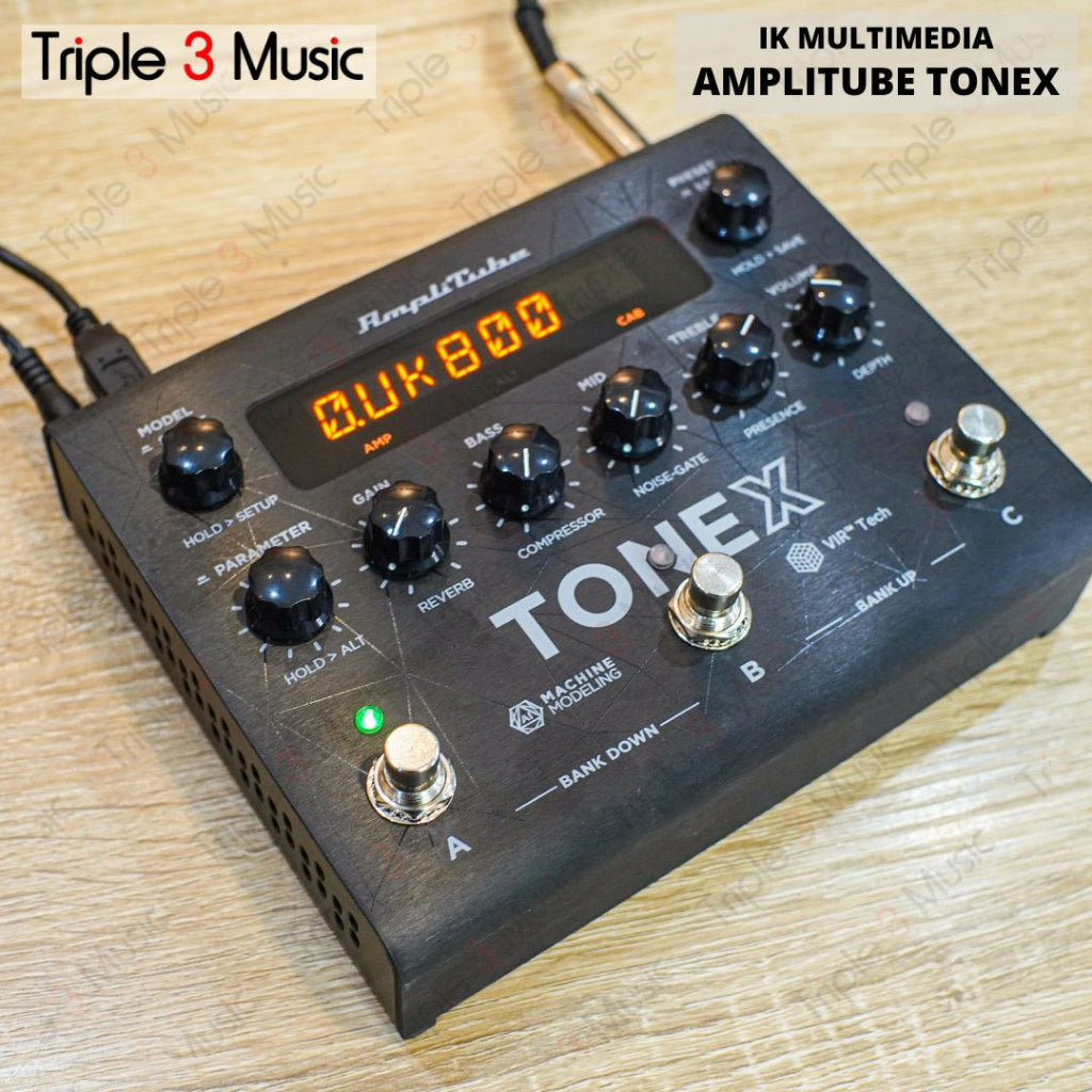 IK MULTIMEDIA TONEX pedal amplifier/cabinet/pedal modeler