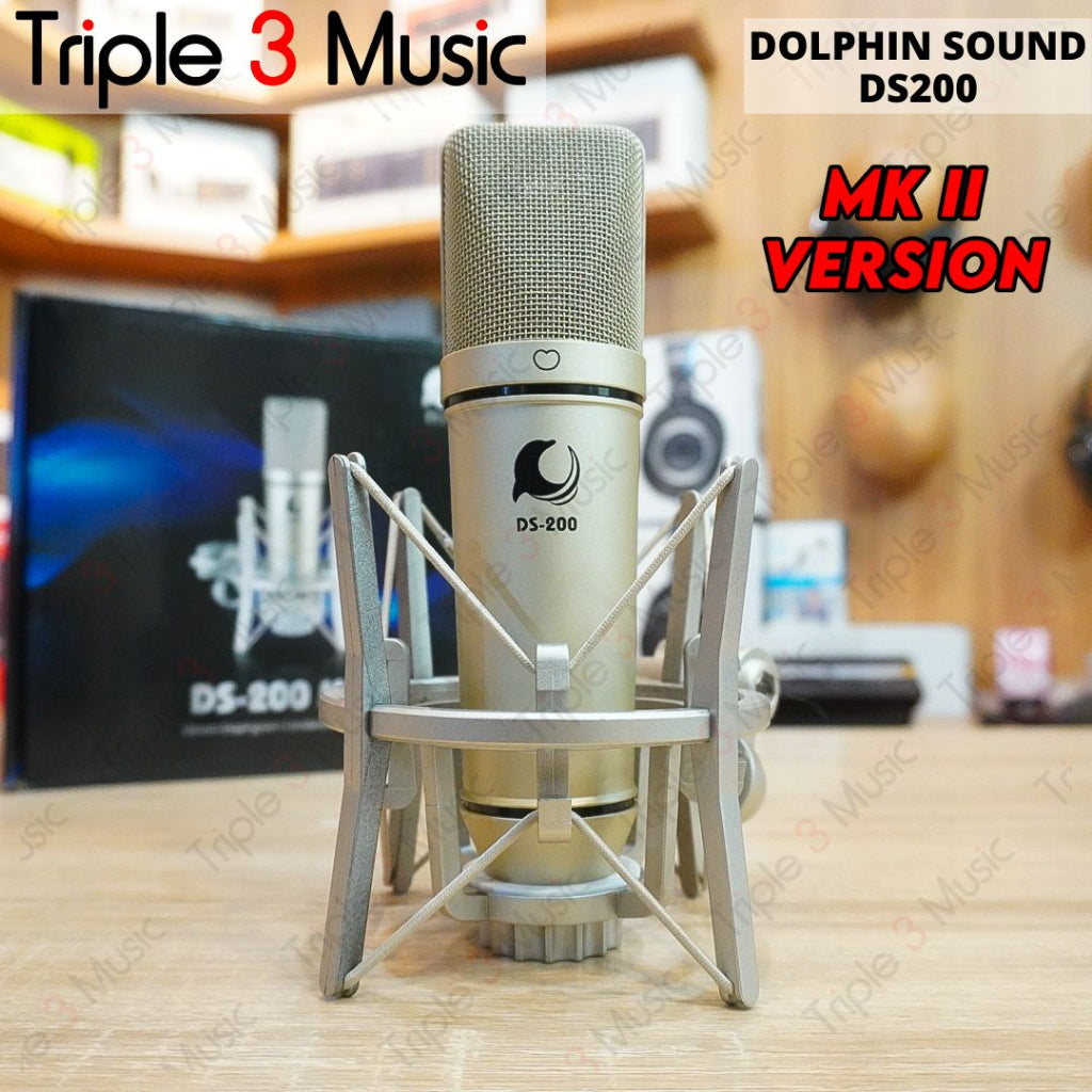 Dolphin Sound DS200 MK II MK2 DS-200 Mic Condenser