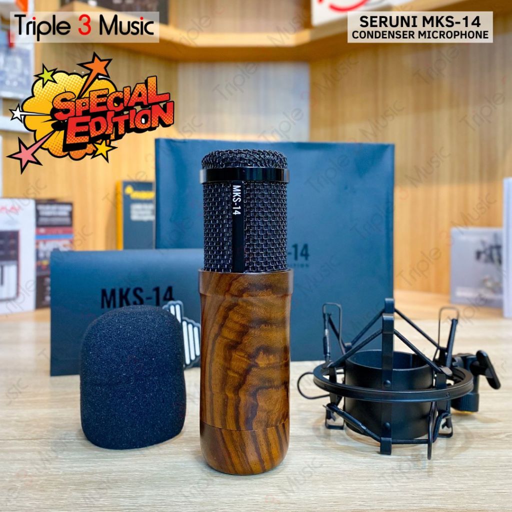 Seruni audio MKS14 MKS-14 MKS 14 Special Edition Condenser Microphone