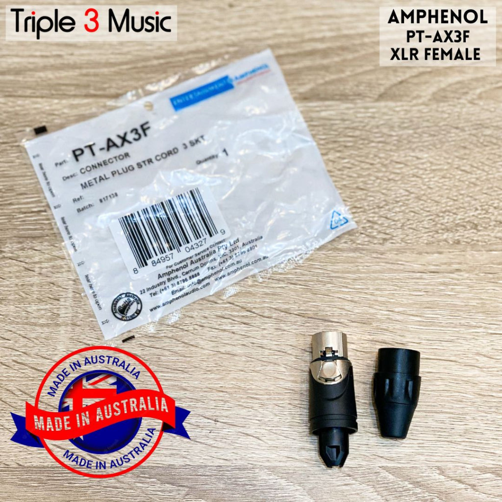 Amphenol AX3F - Female XLR Plug