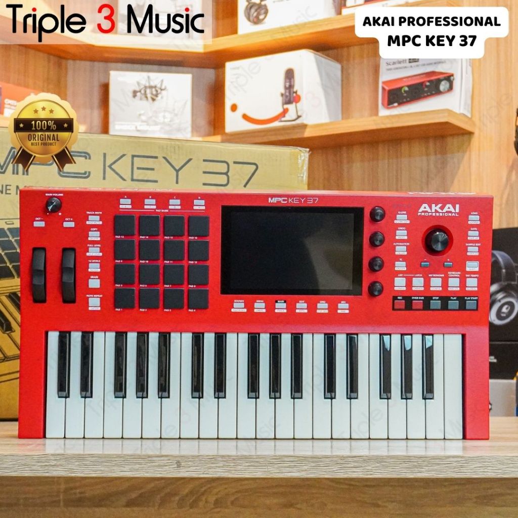 AKAI MPC KEY 37 Stand alone 37 keys MPC Production Keyboard