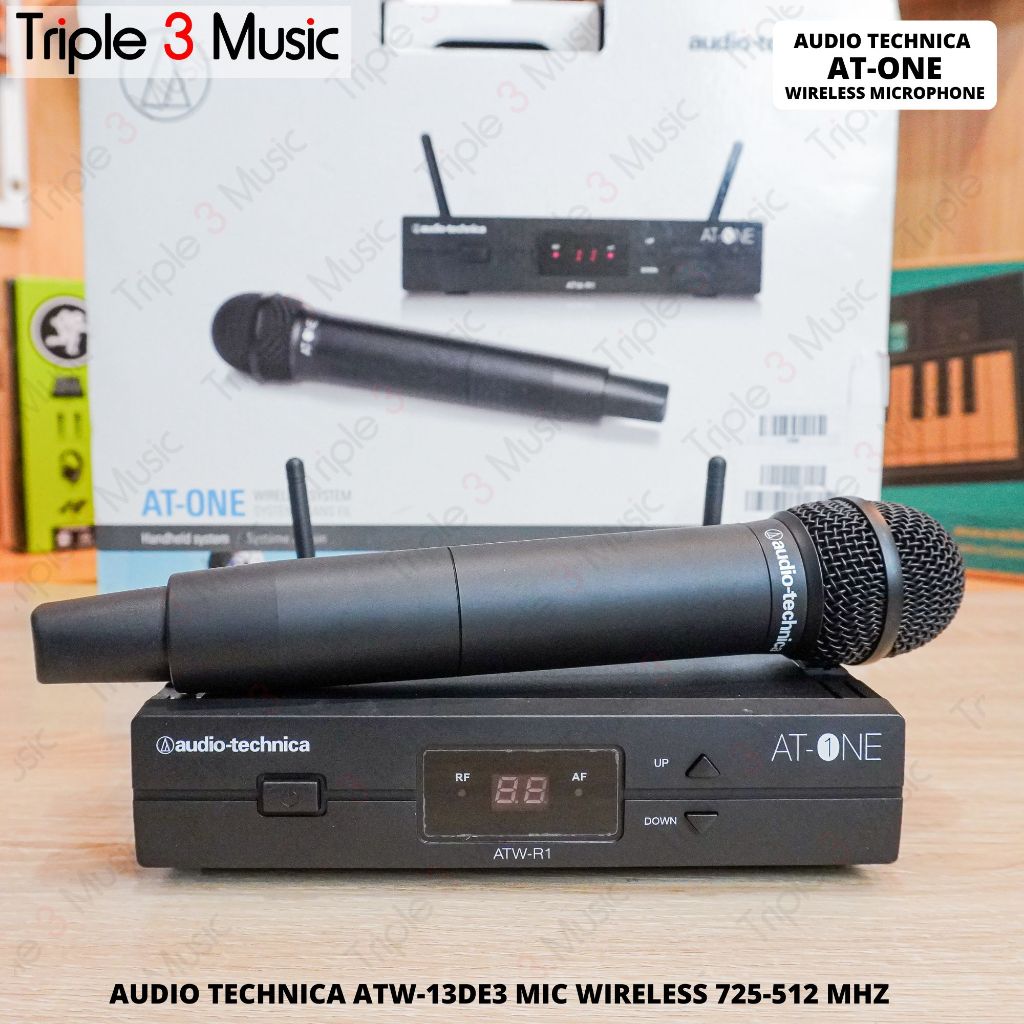 Audio Technica ATW 13DE3 Mic wireless handheld 1 mic wireless