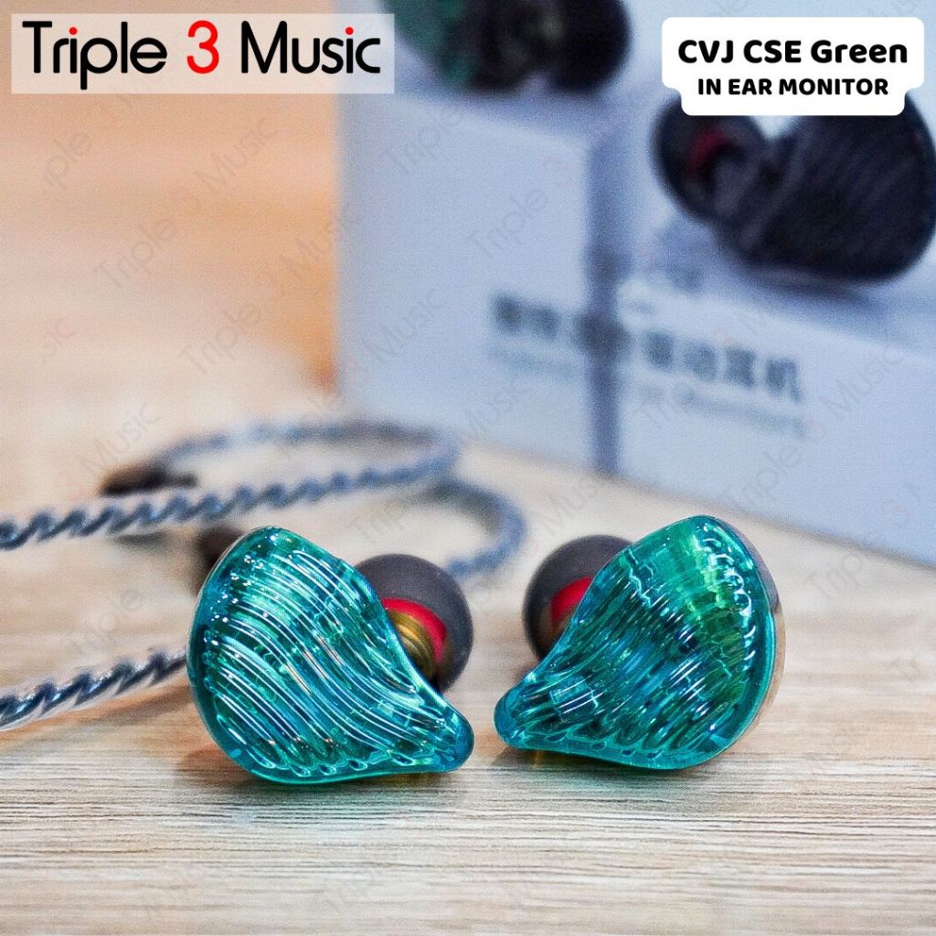 CVJ CSE 1BA 1DD In Ear Earphone Hybrid Driver Monitor HIFI Earphone With 2PIN IEM