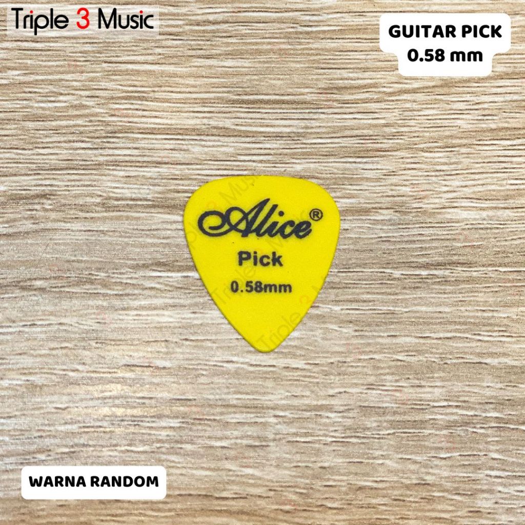 ALICE PICK GITAR AKUSTIK ELEKTRIK Ukuran 058