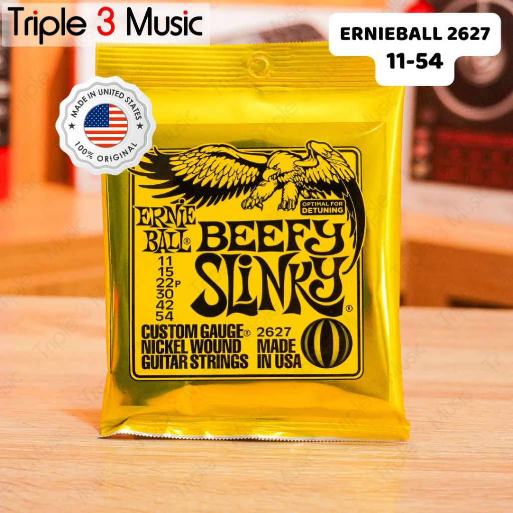 Ernieball Ernie ball 2627 11-54 beefy ORIGINAL Senar Gitar Elektrik