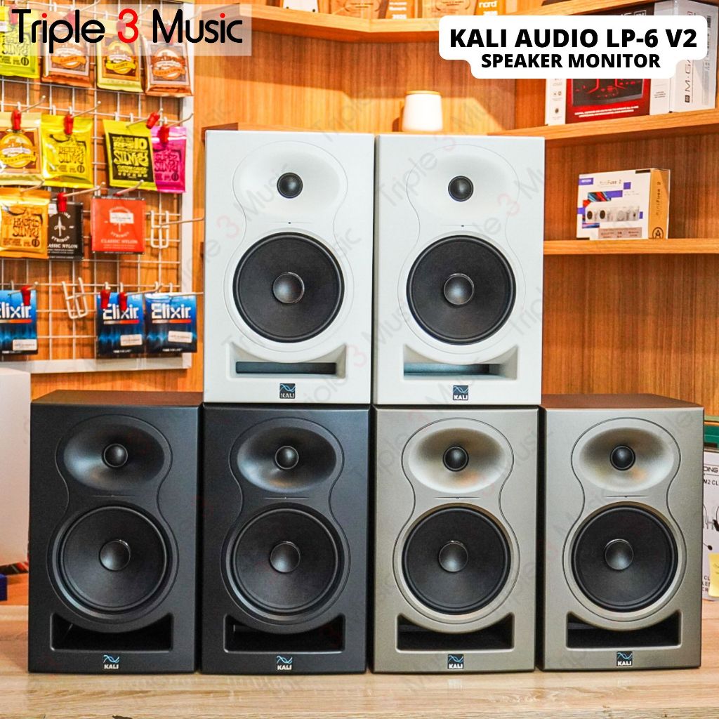 KALI AUDIO LP6 V2 (PAIR KANAN KIRI) Speaker Flat Monitor GARANSI Resmi ORIGINAL