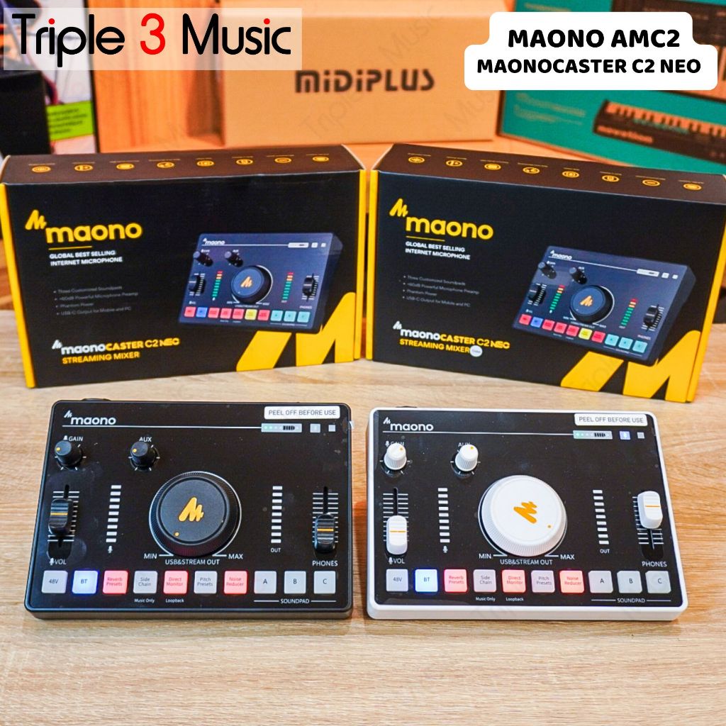 Maono Amc2 Neo AMC 2 neo Soundcard Live Streaming smartphone PC
