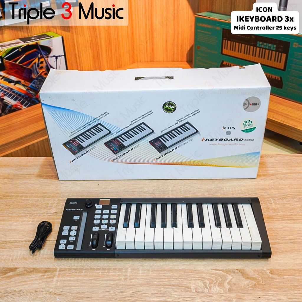 ICON IKEYBOARD 3X Midi controller 25 keys