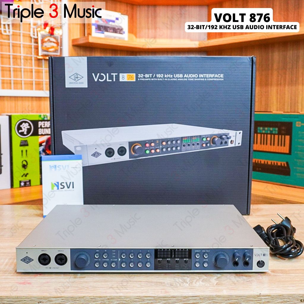 UNIVERSAL AUDIO VOLT 876 USB C 8 input, 8 Analog Outs