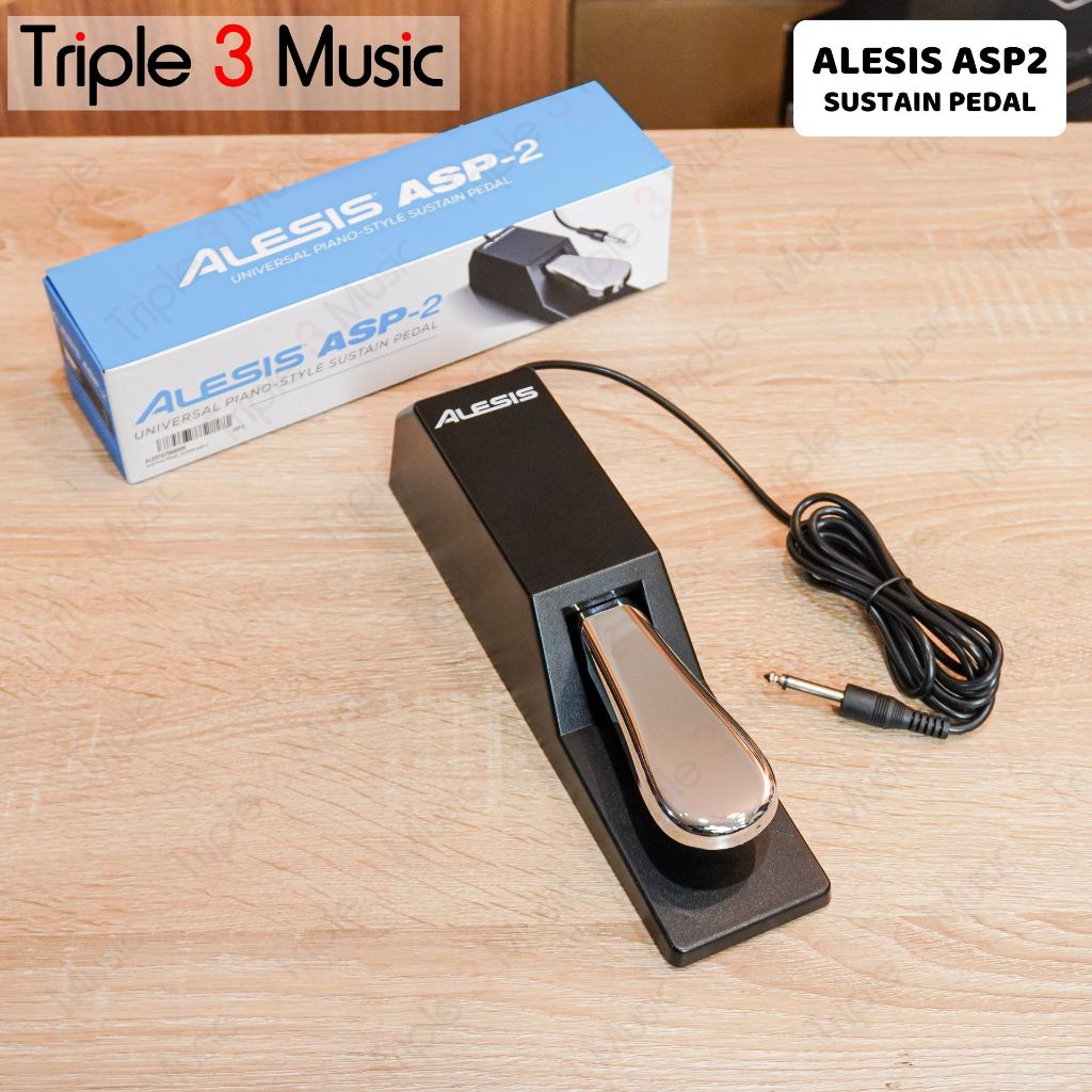 Alesis ASP-2 ASP2 ASP 2 Universal Sustain Pedal PREMIUM