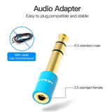 Vention S01 converter Jack 3.5mm to 6.5mm headphone kecil ke besar