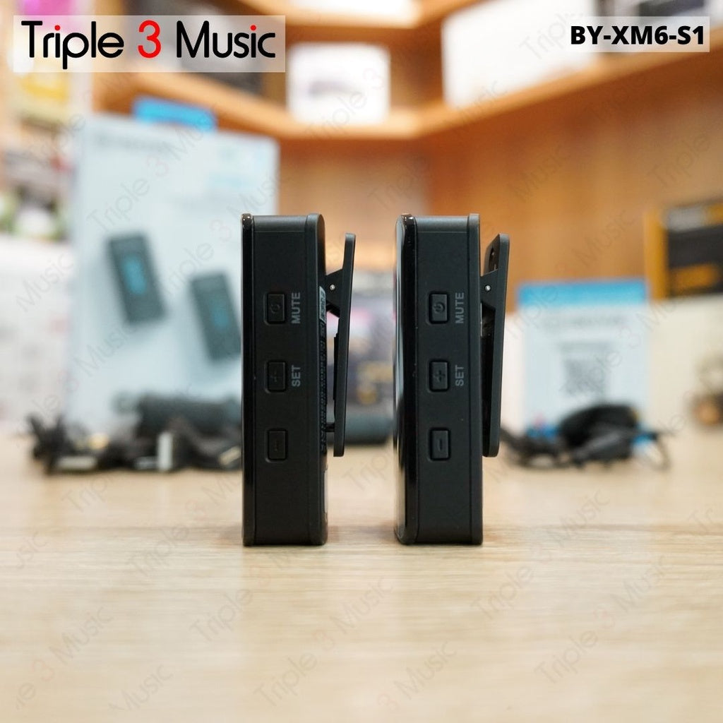 Boya BY XM6 S1 MIC Wireless CLIP ON MIC ORIGINAL