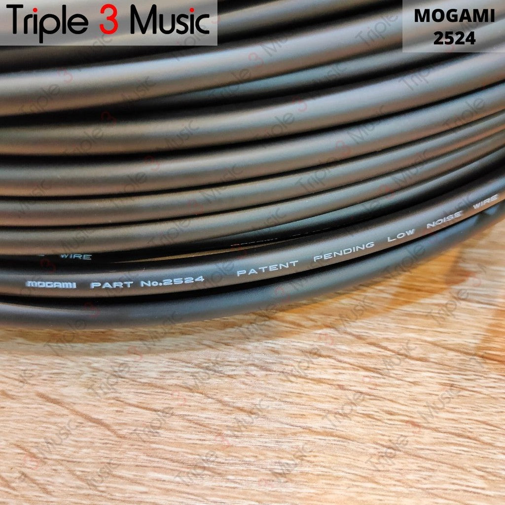 MOGAMI 2524 ORIGINAL JAPAN premium KABEL INSTRUMENT Per Meter