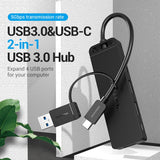VENTION CHT Power USB HUB Type C 3.1 USB 3.0 2.0 Multi Usb 3x