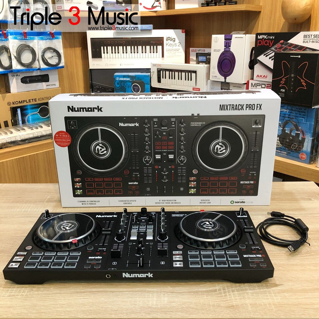 Numark Mixtrack Pro FX DJ Controller Alat DJ penerus MIXTRACK PRO 3