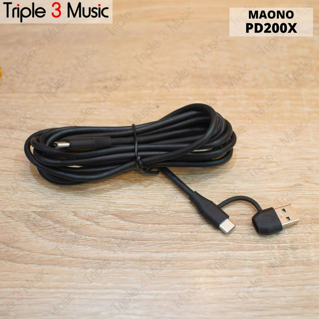 Maono PD200 PD200X RGB Microphone Mic Dynamic USB & XLR Podcast broadcast