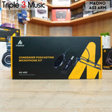 MAONO AU-A03T A03T Podcast Microphone Kit 3.5mm Condenser Studio