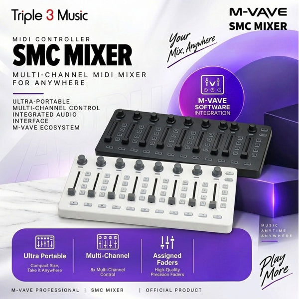 M-VAVE SMC MIXER wireless midi controller daw