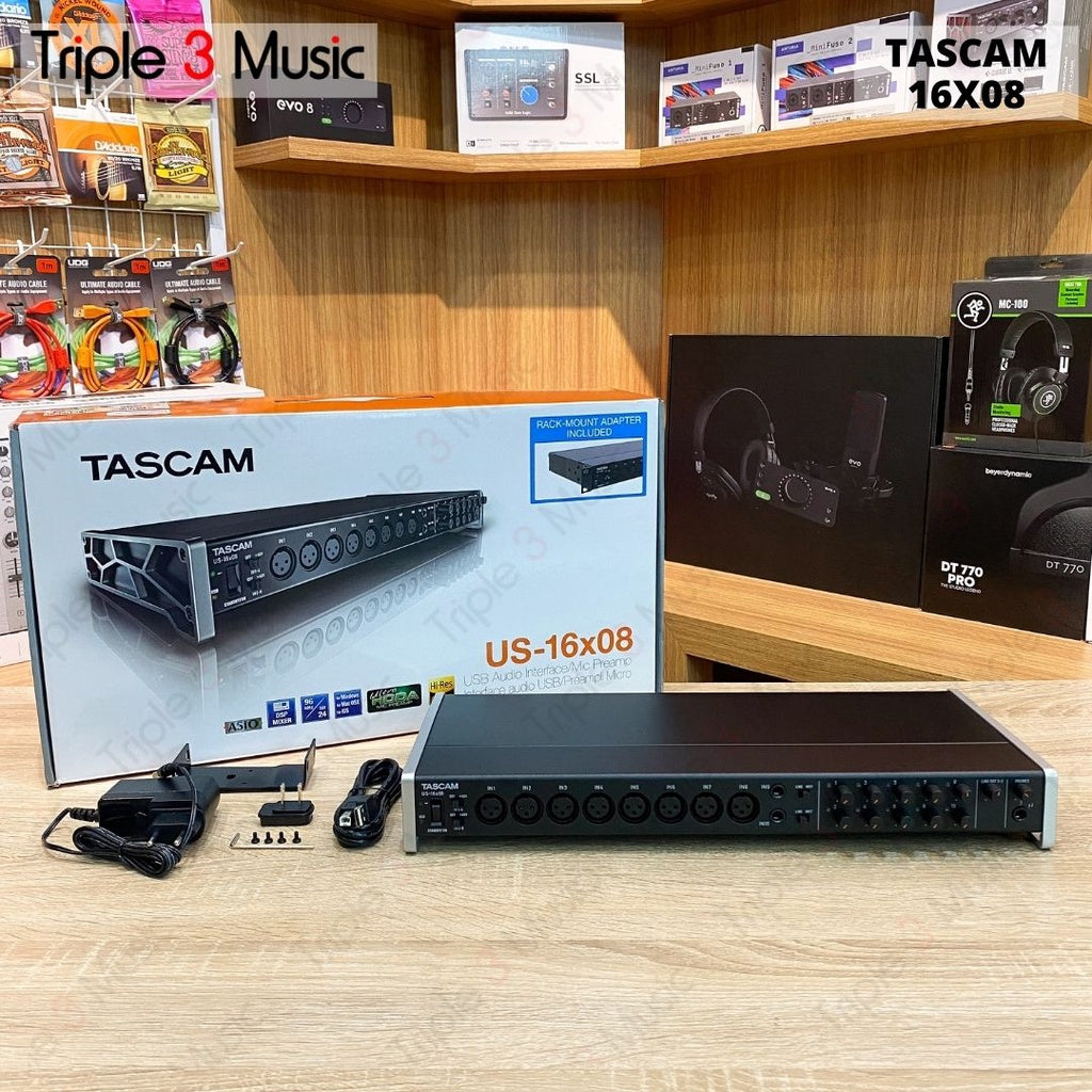 TASCAM US 16x08 US16x08 Soundcard recording 16 Input 8 Output