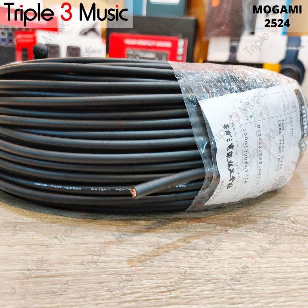 MOGAMI 2524 ORIGINAL JAPAN premium KABEL INSTRUMENT Per Meter