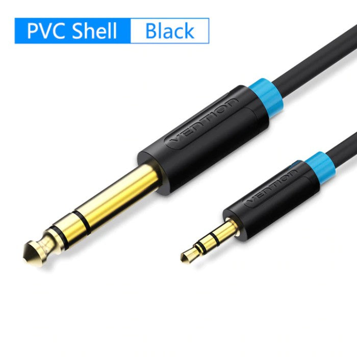 Vention BAB - 1.5M Kabel Aux 6.5mm Male to 3.5mm Male kabel headphone