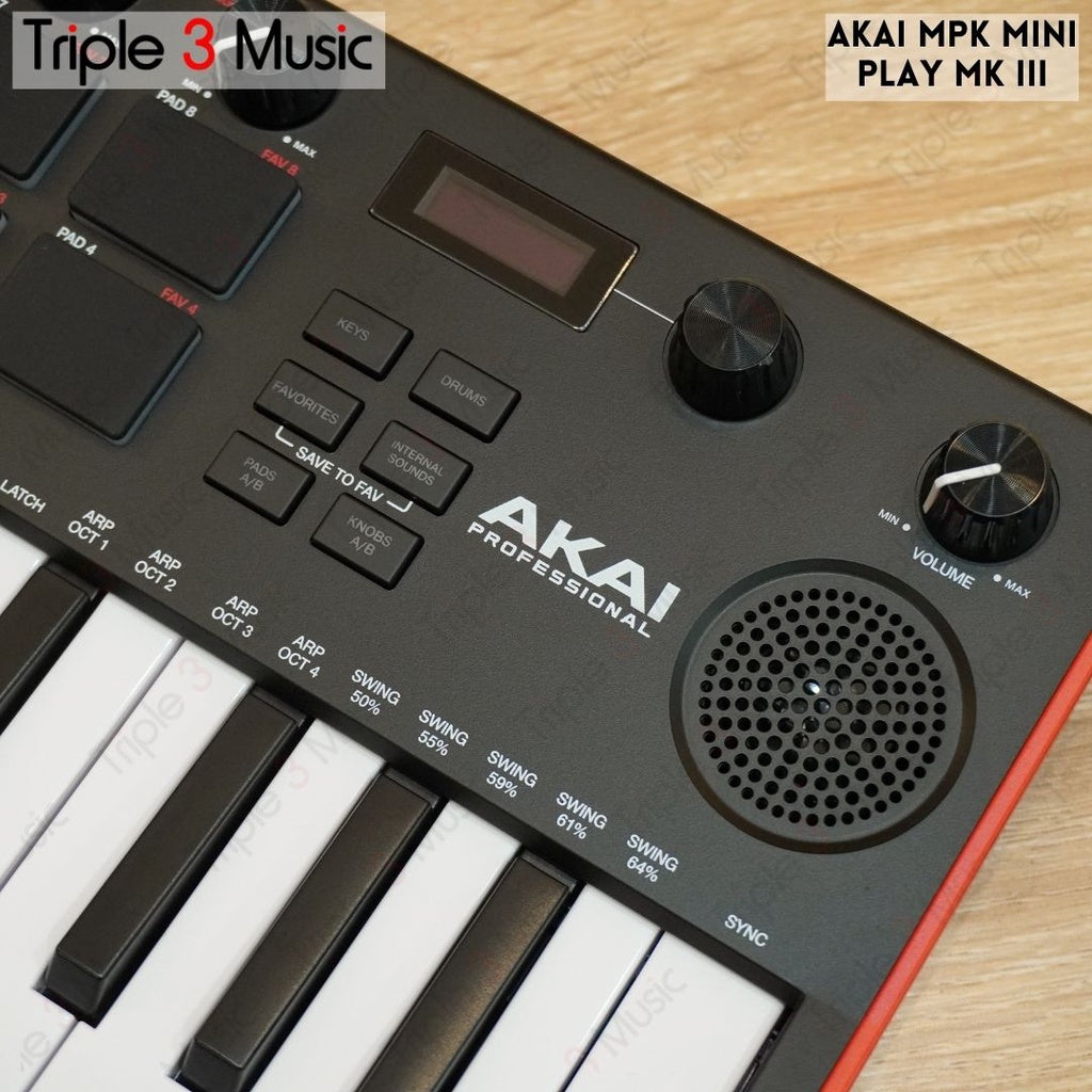 AKAI MPK MINI Play MK3 Portable Keyboard Midi Controller
