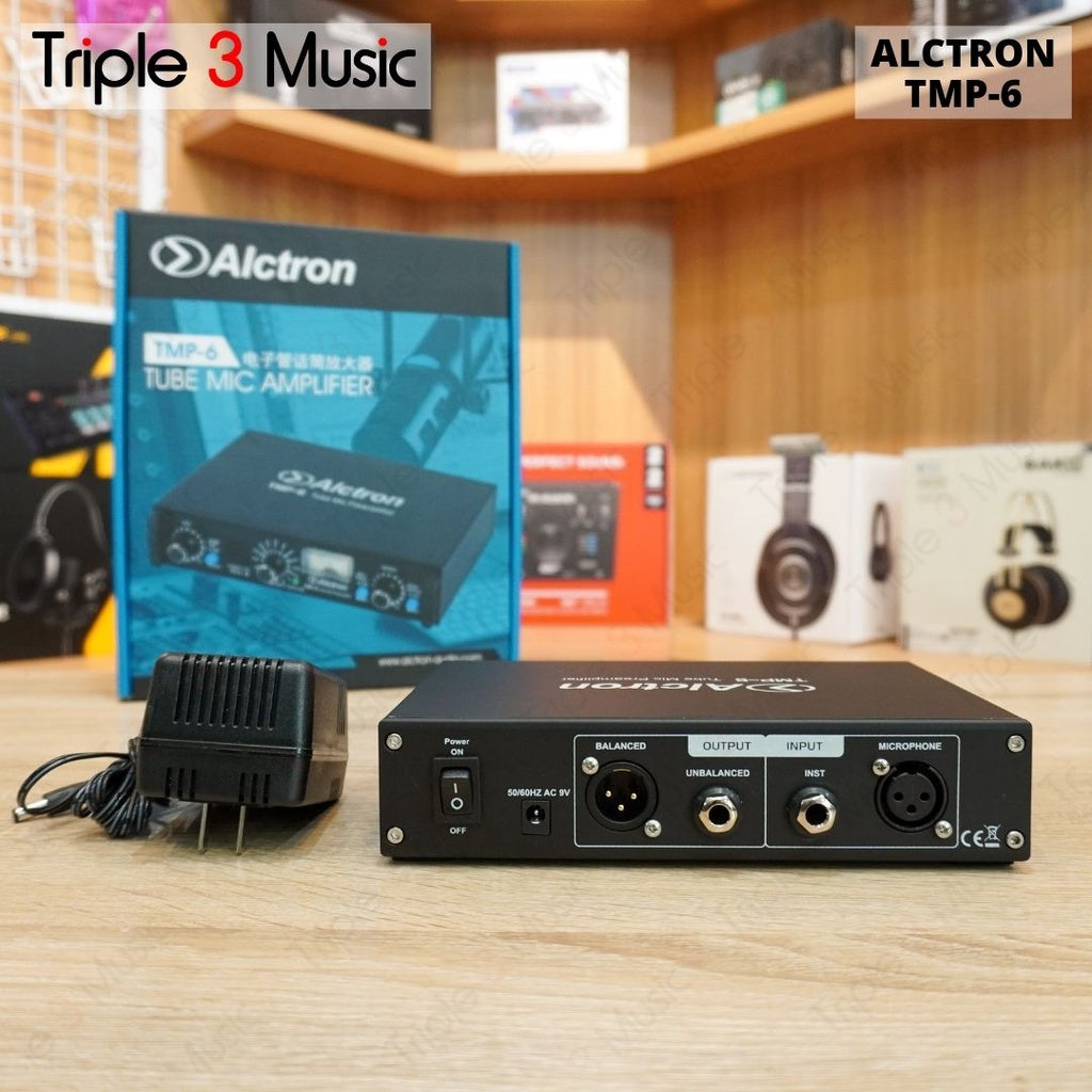 ALCTRON TMP6 TMP 6 Mic Instrument Preamp Tabung ANALOG