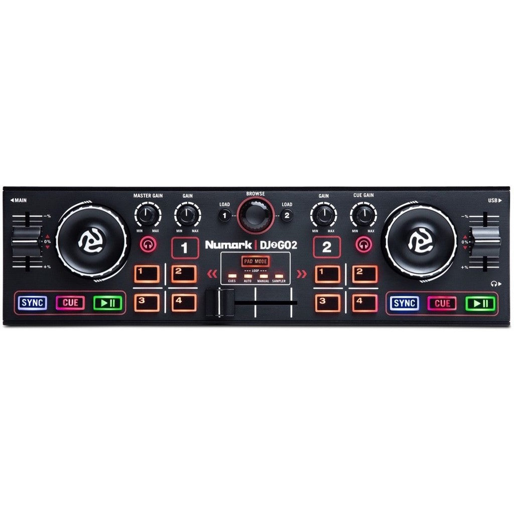 Numark DJ2GO2 Pocket DJ Controller with Audio Interface