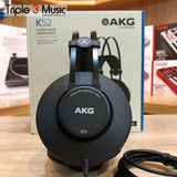 AKG K52 K 52 Headphone Monitoring flat