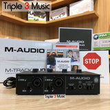 M-Audio MTRACK SOLO DUO M-TRACK DUO HD Soundcard RECORDING ORIGINAL GARANSI