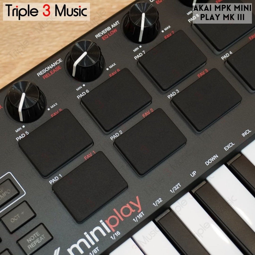 AKAI MPK MINI Play MK3 Portable Keyboard Midi Controller
