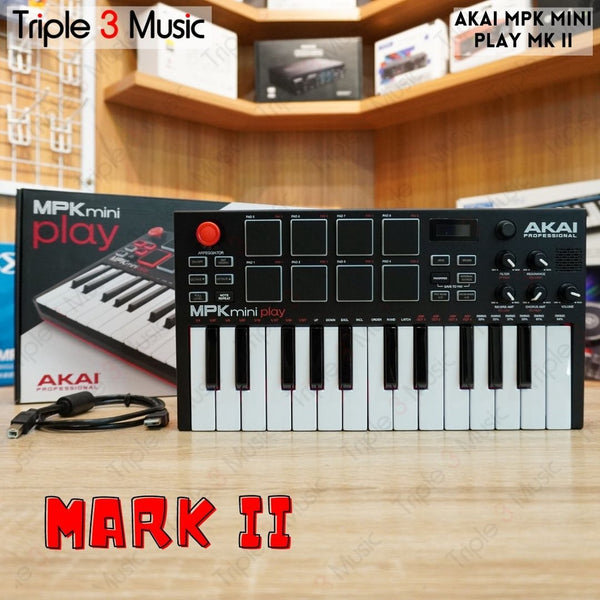 AKAI MPK MINI Play Portable Keyboard Midi Controller