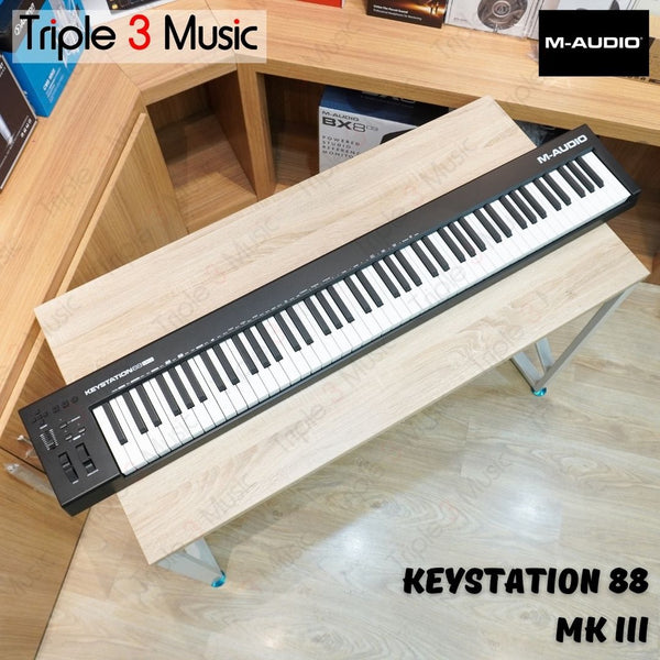 M-Audio Keystation 88 MK III MK3 ORIGINAL MIDI Controller 88 keys semi weight