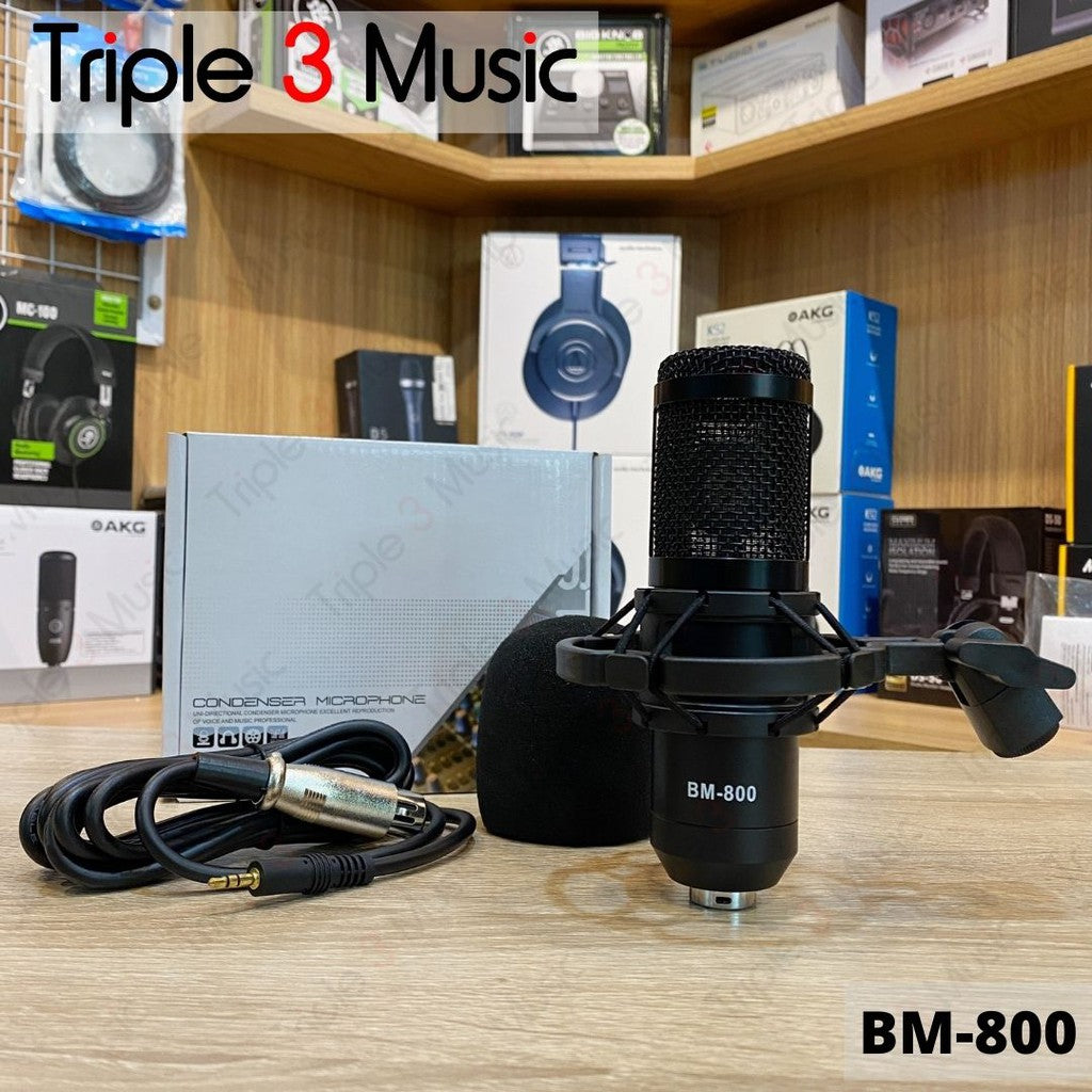 TAFFSTUDIO BM800 Mic Condenser termurah mic smule mic live streaming