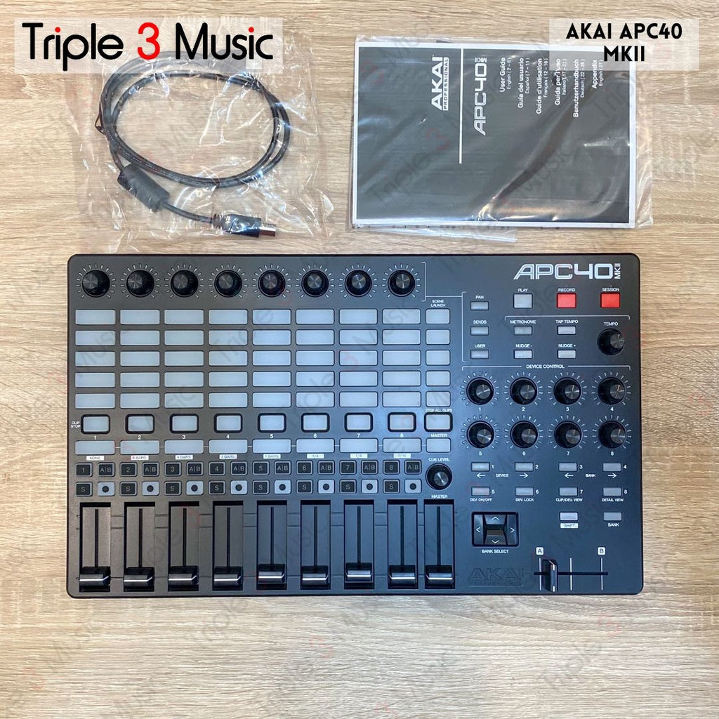 Akai APC40 MKII Pad Midi Controller resolume VJ LIGHTING controller