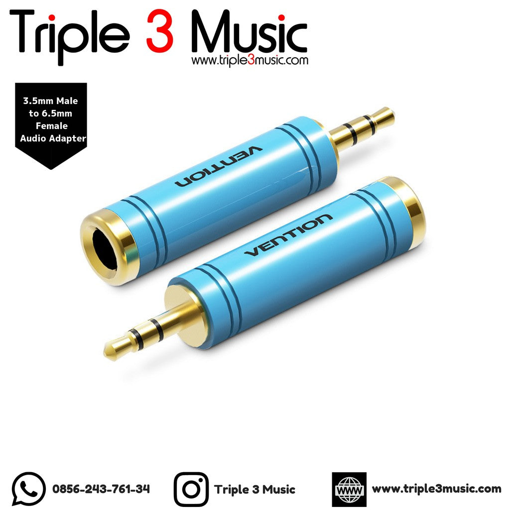 Vention S04 Converter jack 6.5mm to 3.5mm Headphone besar ke kecil