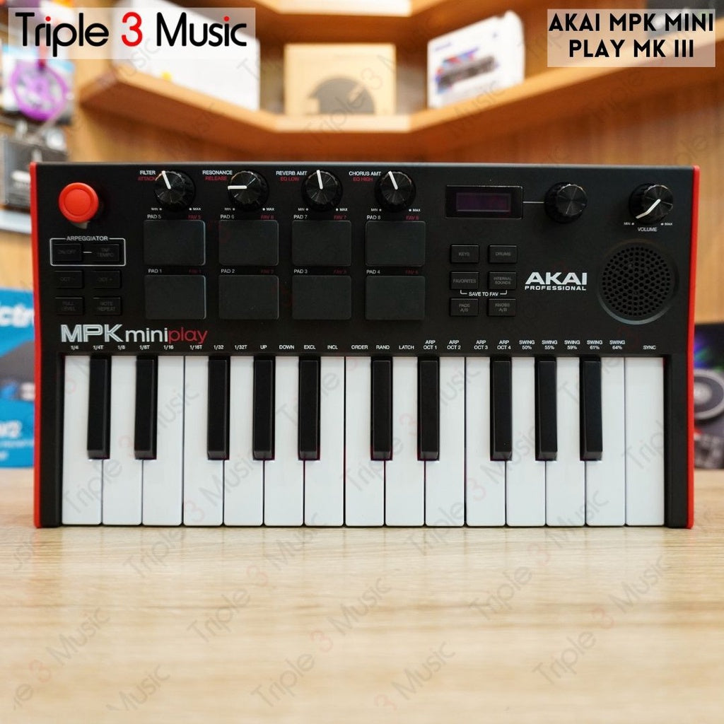 AKAI MPK MINI Play MK3 Portable Keyboard Midi Controller