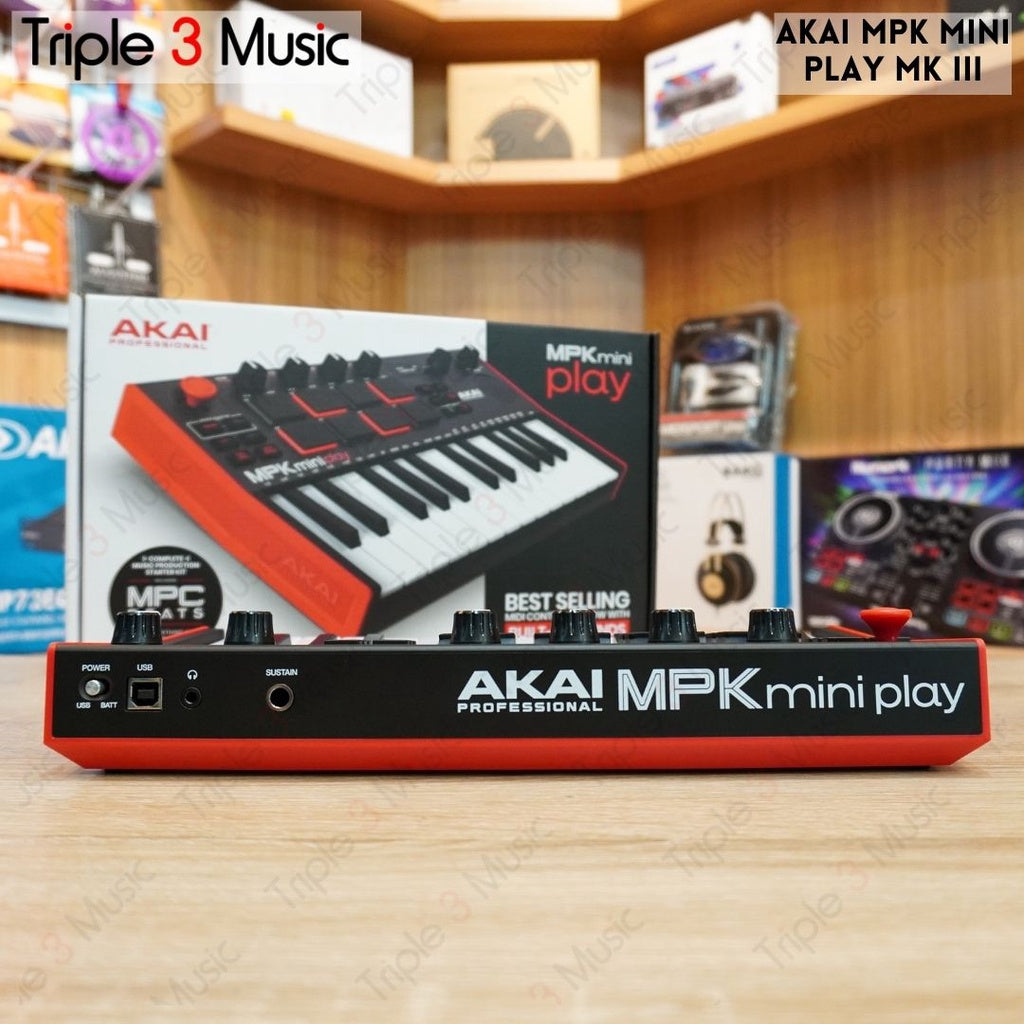 AKAI MPK MINI Play MK3 Portable Keyboard Midi Controller