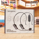 RECORDING TECH RT-BM-2H RT BM 2H Wireless Mic bando Mic Imam masjid