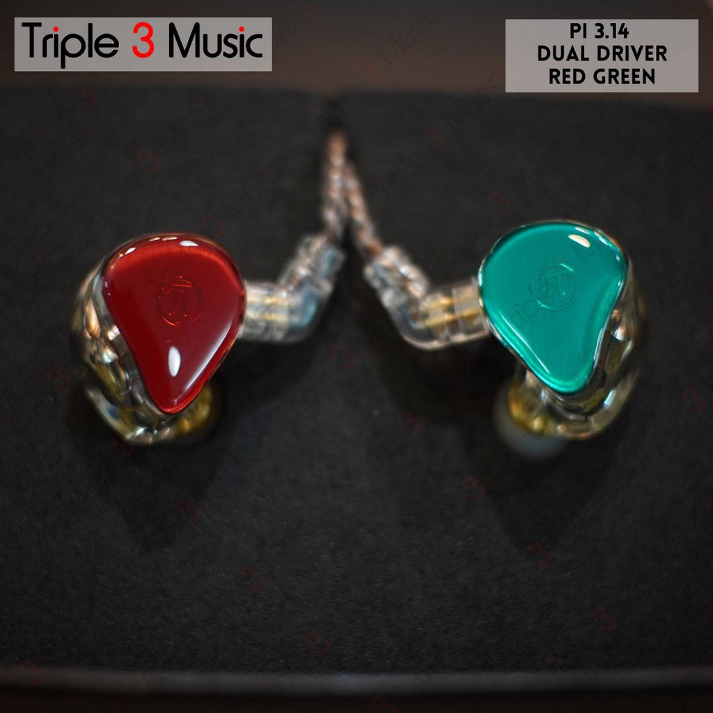 Phi Pi 3.14 audio IEM dual driver PLIISEN121 in ear monitor ORIGINAL
