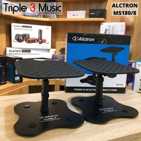 ALCTRON MS180 - 8 8 inch Speaker Stand Meja desktop