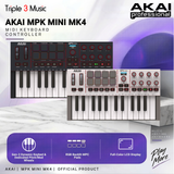 Akai MPK Mini MK4 MK IV MIDI Keyboard Controller 25 Keys MPK MINI MK4