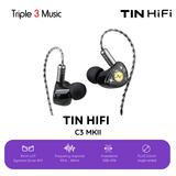 Tin HIFI C3 MKII 10mm LCP Dynamic Driver In Ear Monitor Earphone