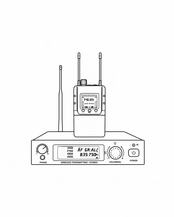 In Ear Monitor Wireless Sistem