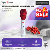 RECORDING TECH RT NUSANTARA 100 mic microphone dynamic merah putih