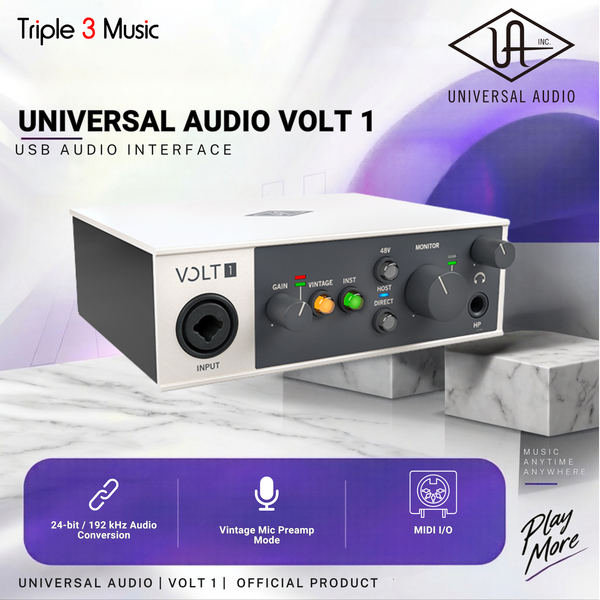 Universal Audio UAD Volt 1 1-in/2-out USB 2.0 Audio Interface