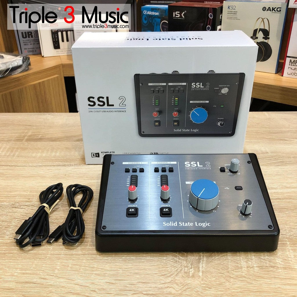 Solid State Logic SSL2 SSL 2 2x2 Soundcard Audio Interface ORIGINAL